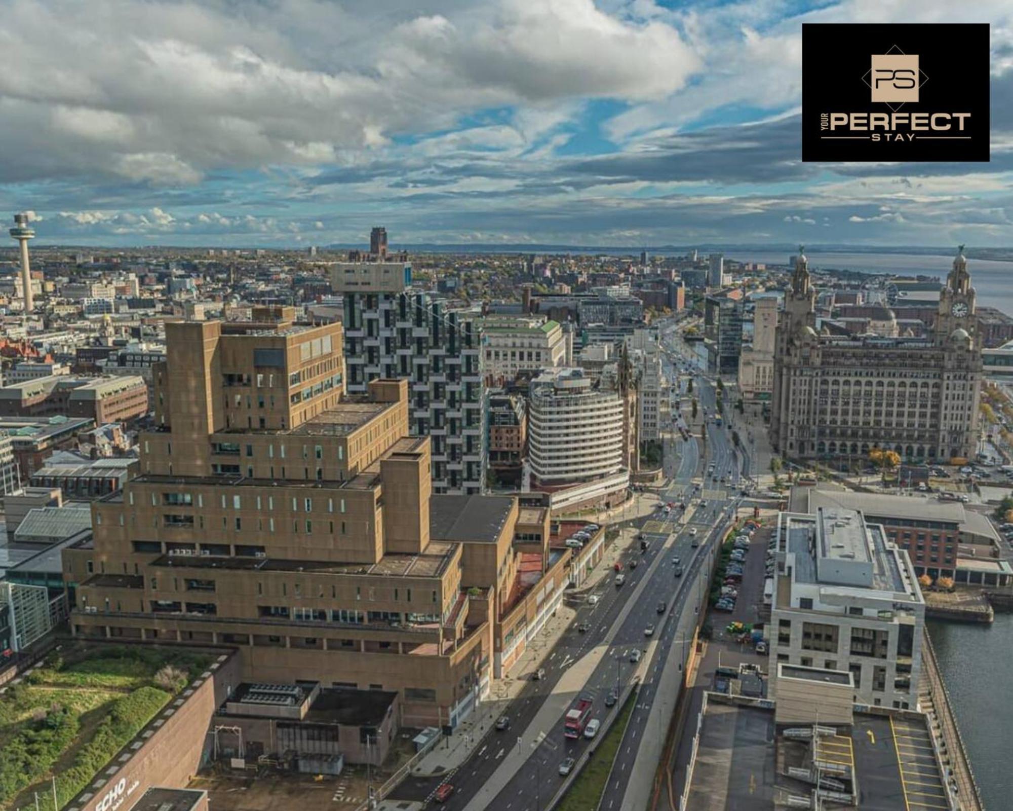 The Lexington - Liverpool City Centre 24 Hour Gym - Your Perfect Stay - City And Waterfront Views Eksteriør bilde